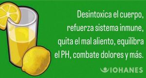 AGUA TIBIA CON LIMÓN EN AYUNAS